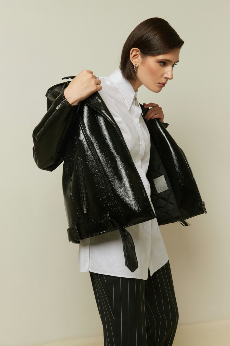 Женская куртка Elema 3-134-170 чёрный