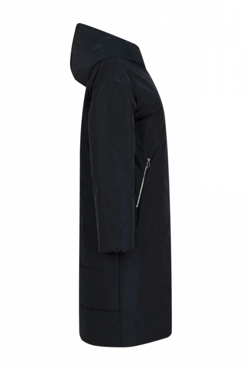 Женское пальто Elema 5-12787-1-164 тёмно-синий