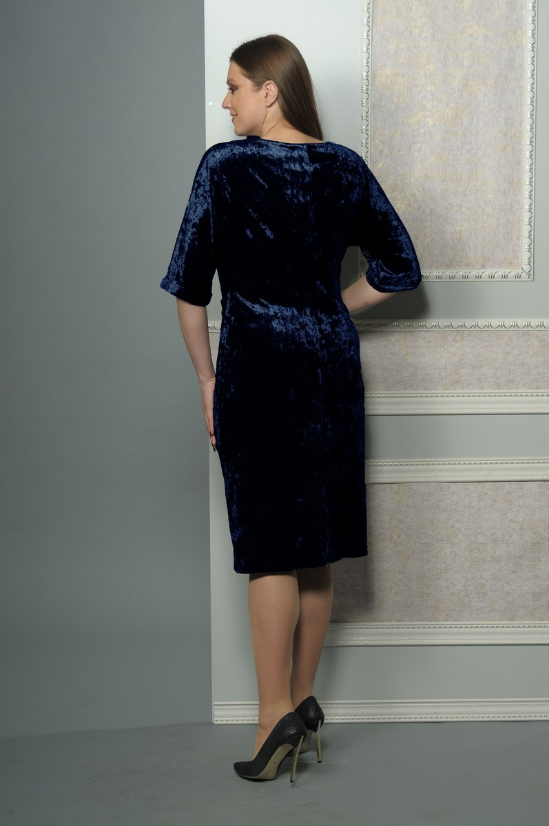 Платье Lady Style Classic 1467 синий