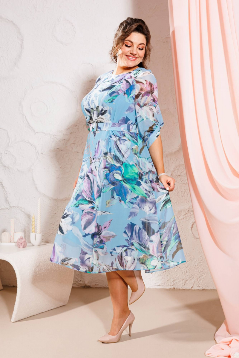 Платья Romanovich Style 1-2636 голубой