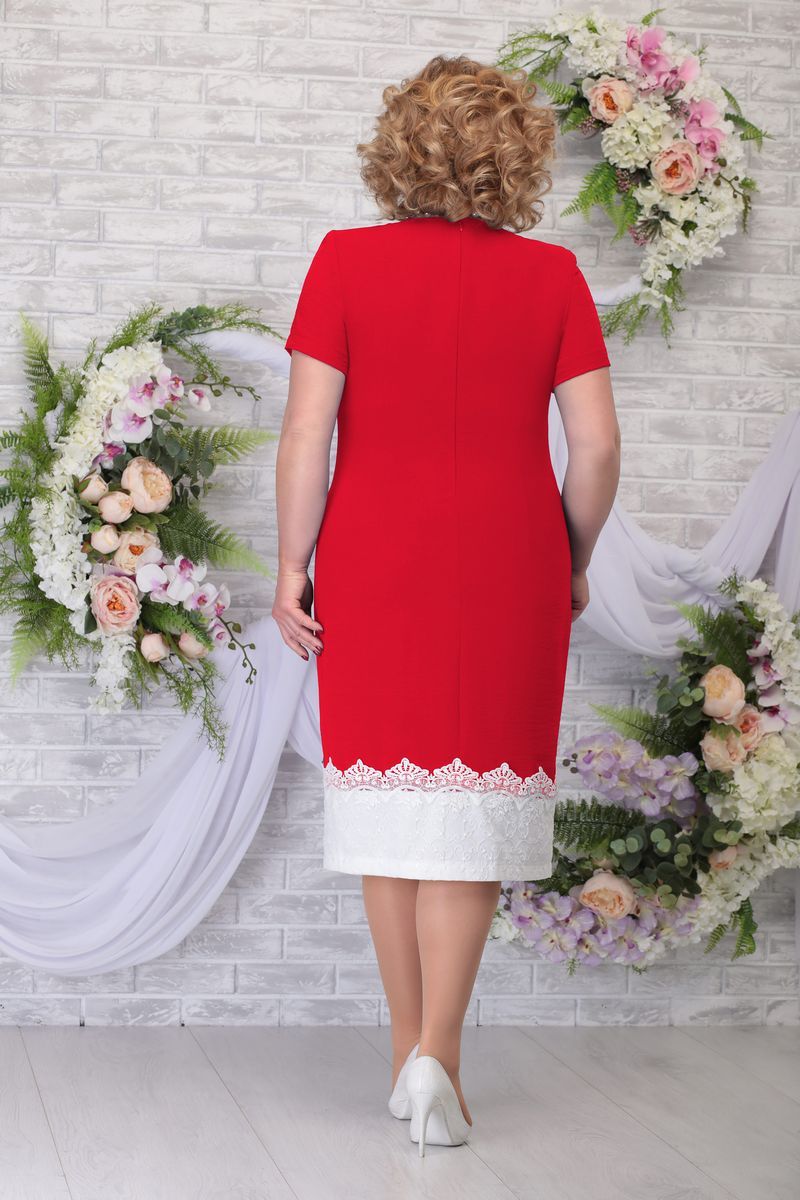 Платье Ninele 5790 красный