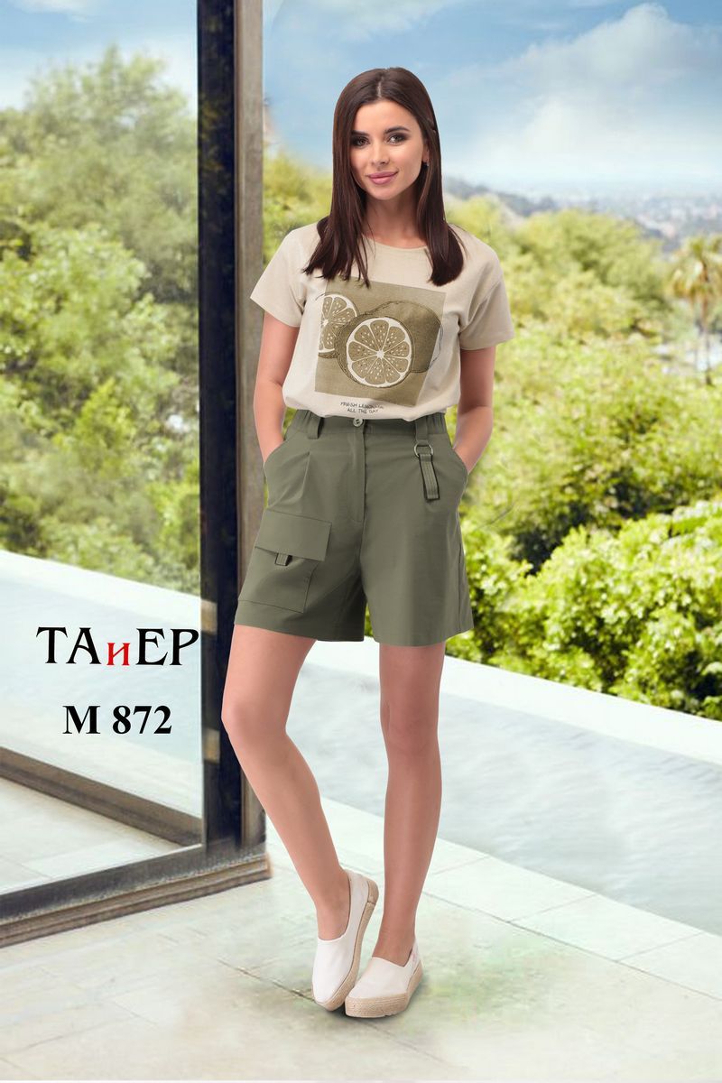 Женский комплект с шортами TAiER 872