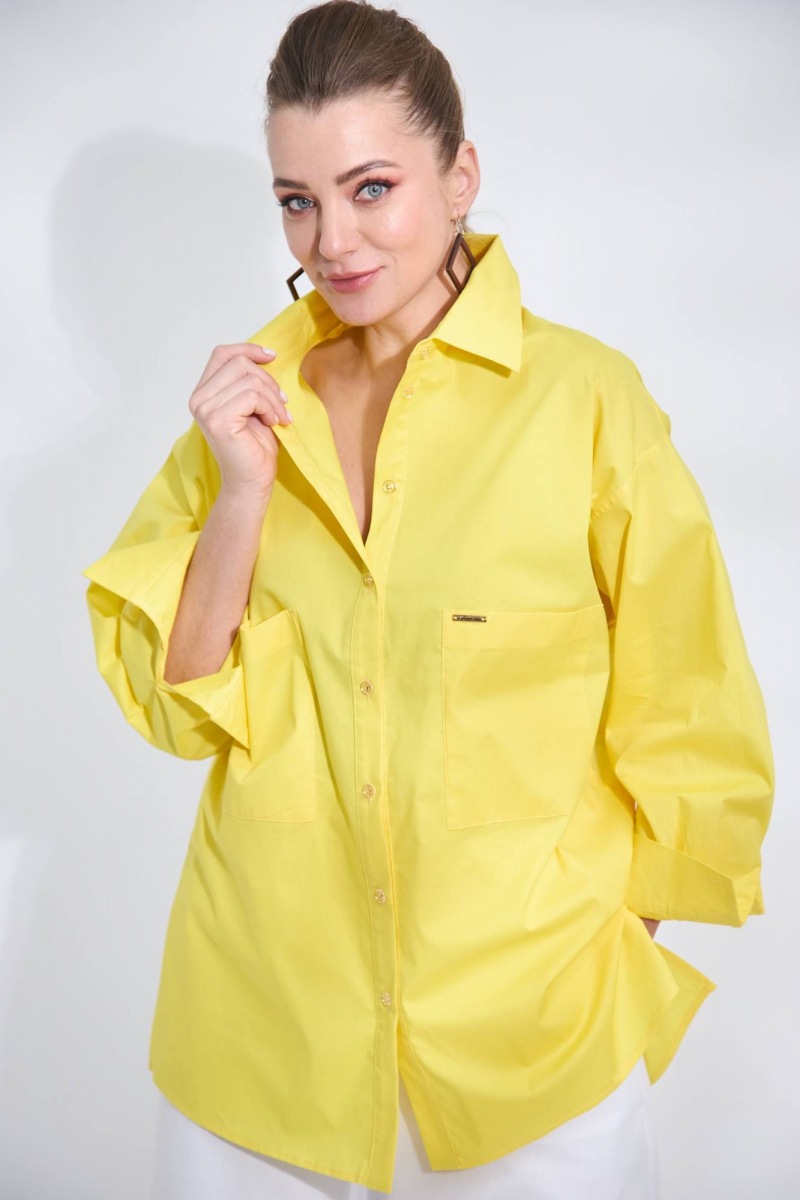 Рубашки SOVA 11078 желтый