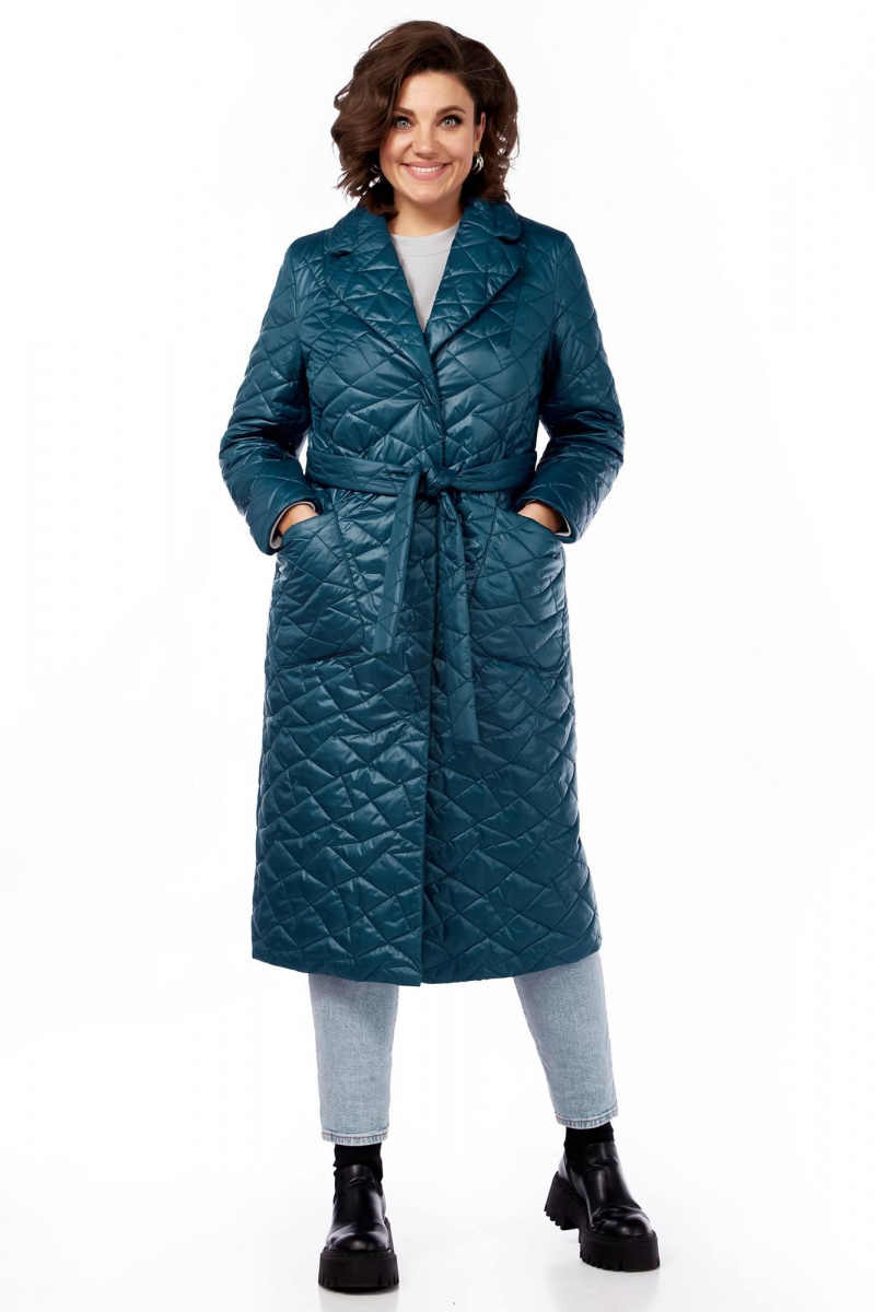 Женское пальто LaKona 11573 морская_волна