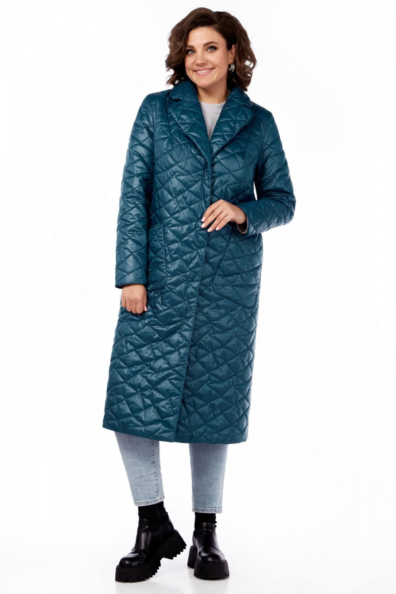 Женское пальто LaKona 11573 морская_волна