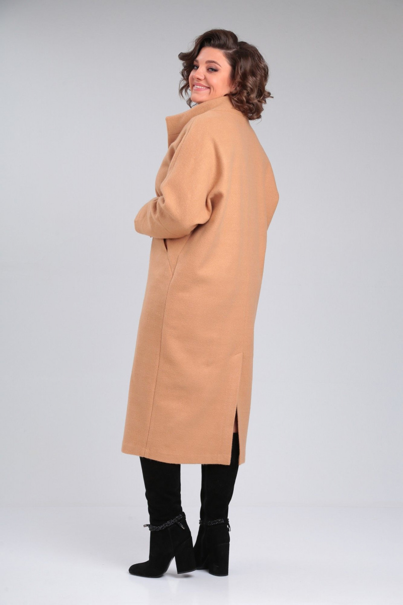 Женское пальто Michel chic 359 бежевый