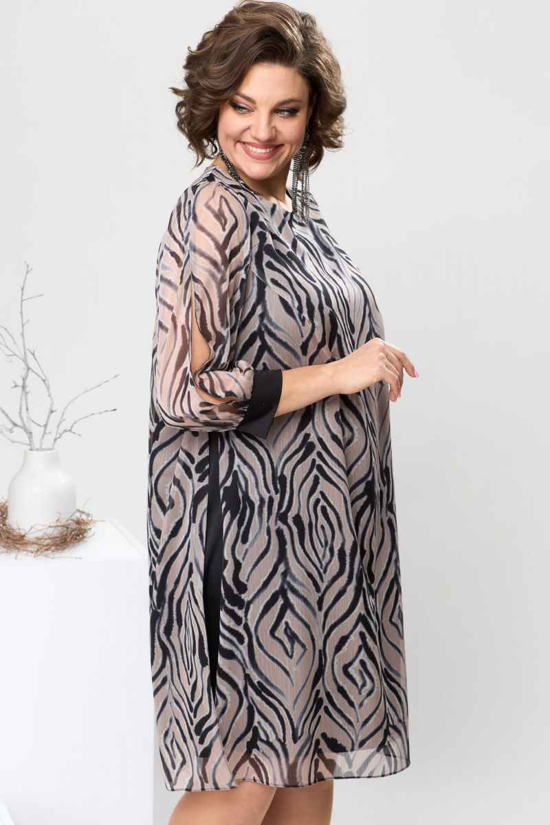 Платье Romanovich Style 1-2628 пыльный_бежевый