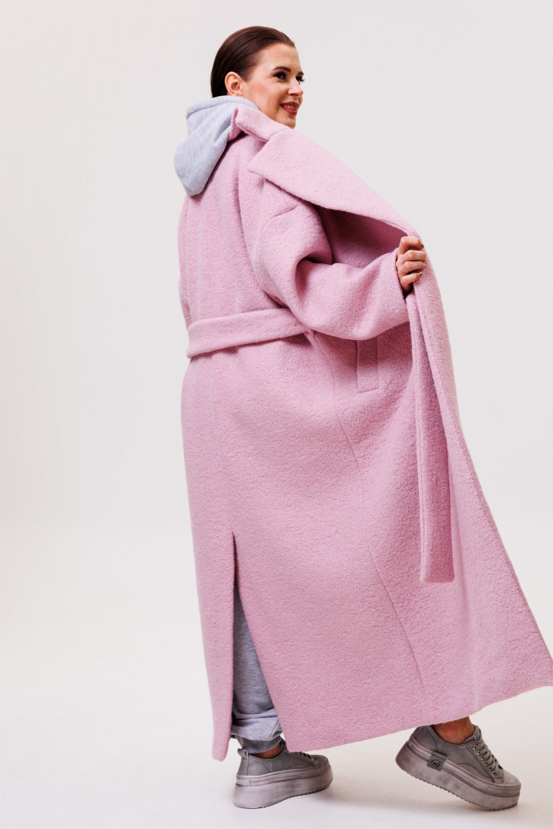 Женское пальто ANIDEN 81-1 розовый