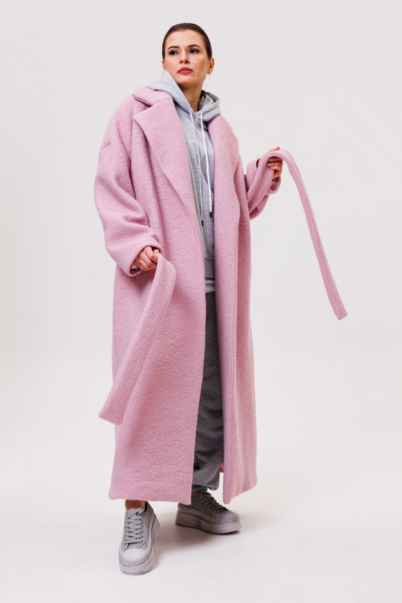 Женское пальто ANIDEN 81-1 розовый