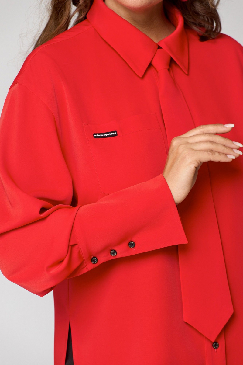Блузы EVA GRANT 7288-1 красный