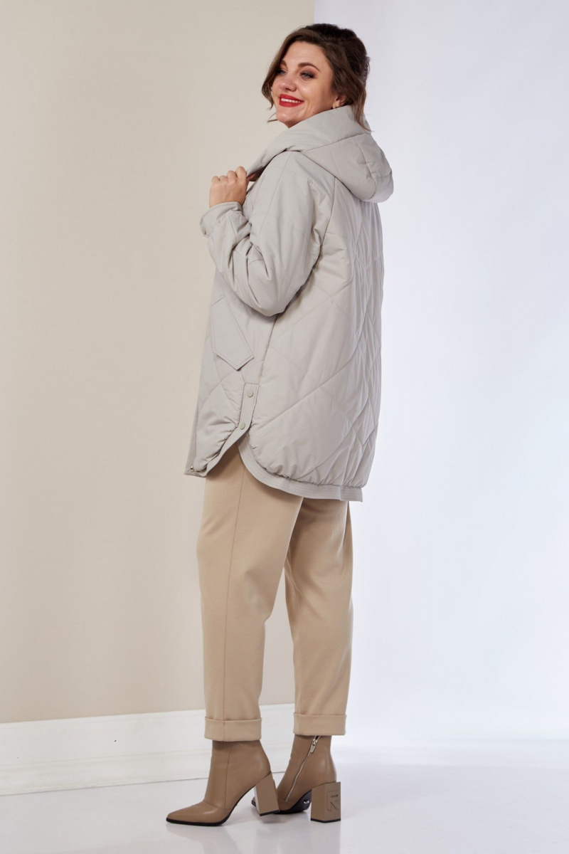 Женская куртка Shetti 2138 светло-серый