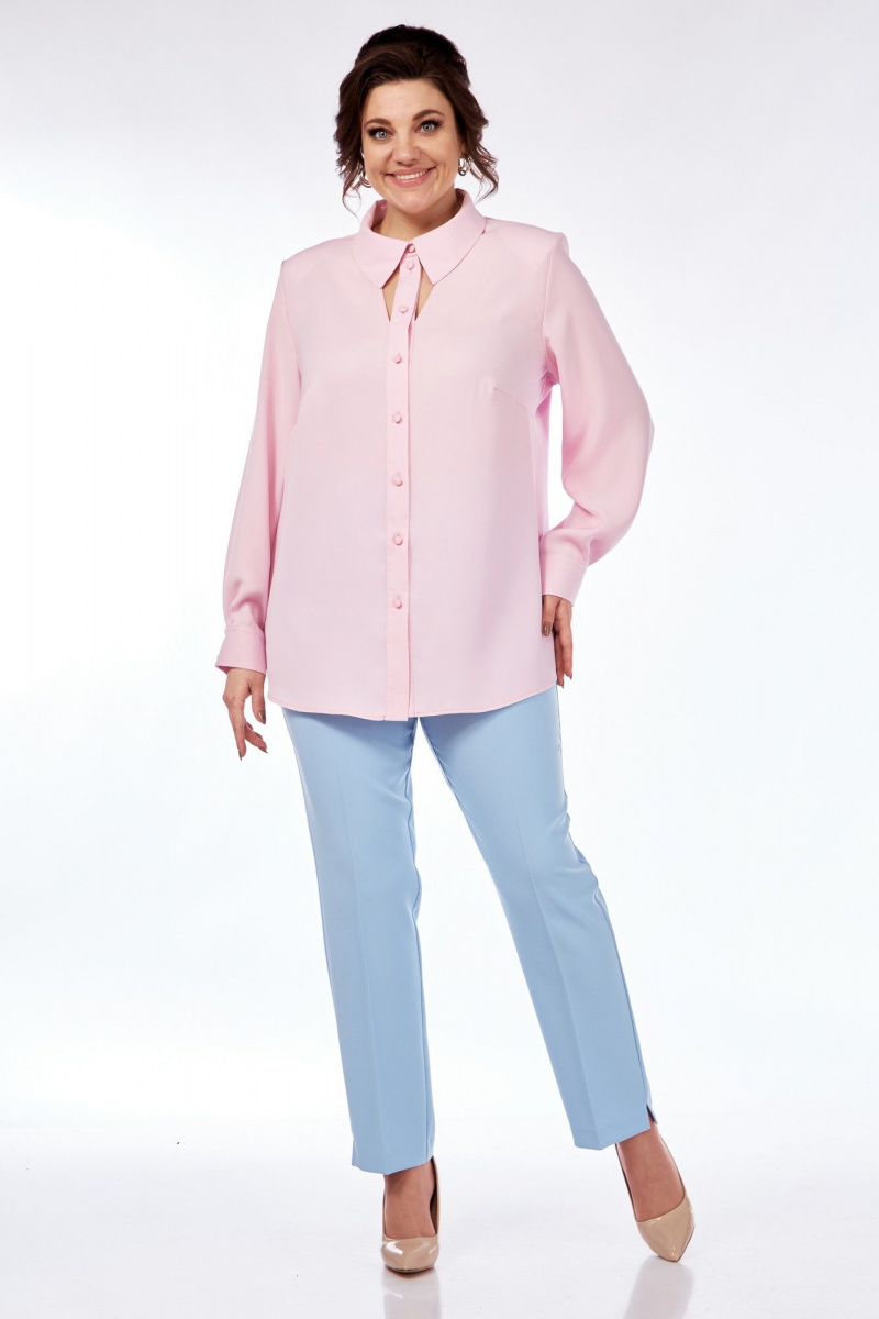 Блузы Элль-стиль 2276а нежно-розовый