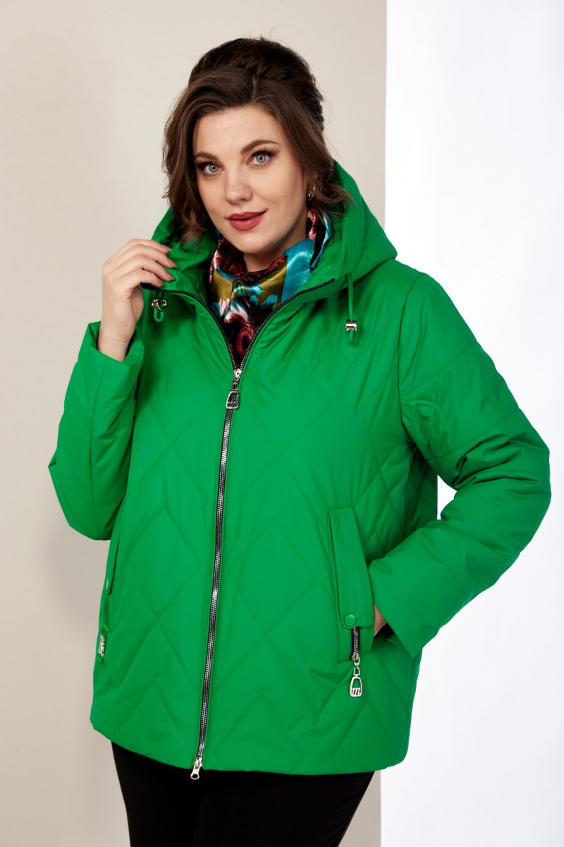 Женская куртка Shetti 2142 ярко-зеленый