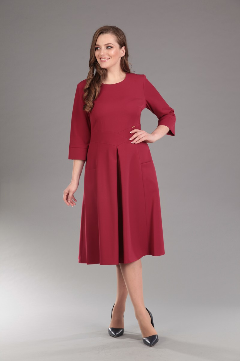 Платье Lady Style Classic 1235 красный
