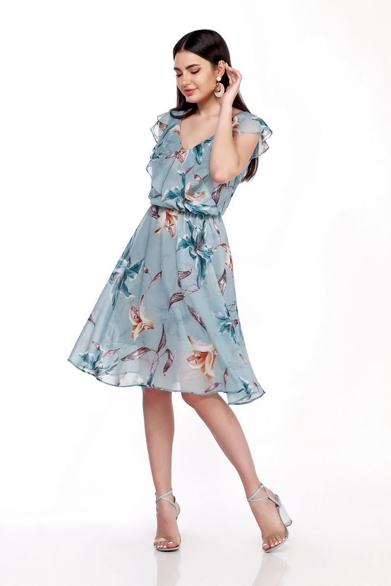Платье LaKona 1279-2 голубая_лилия