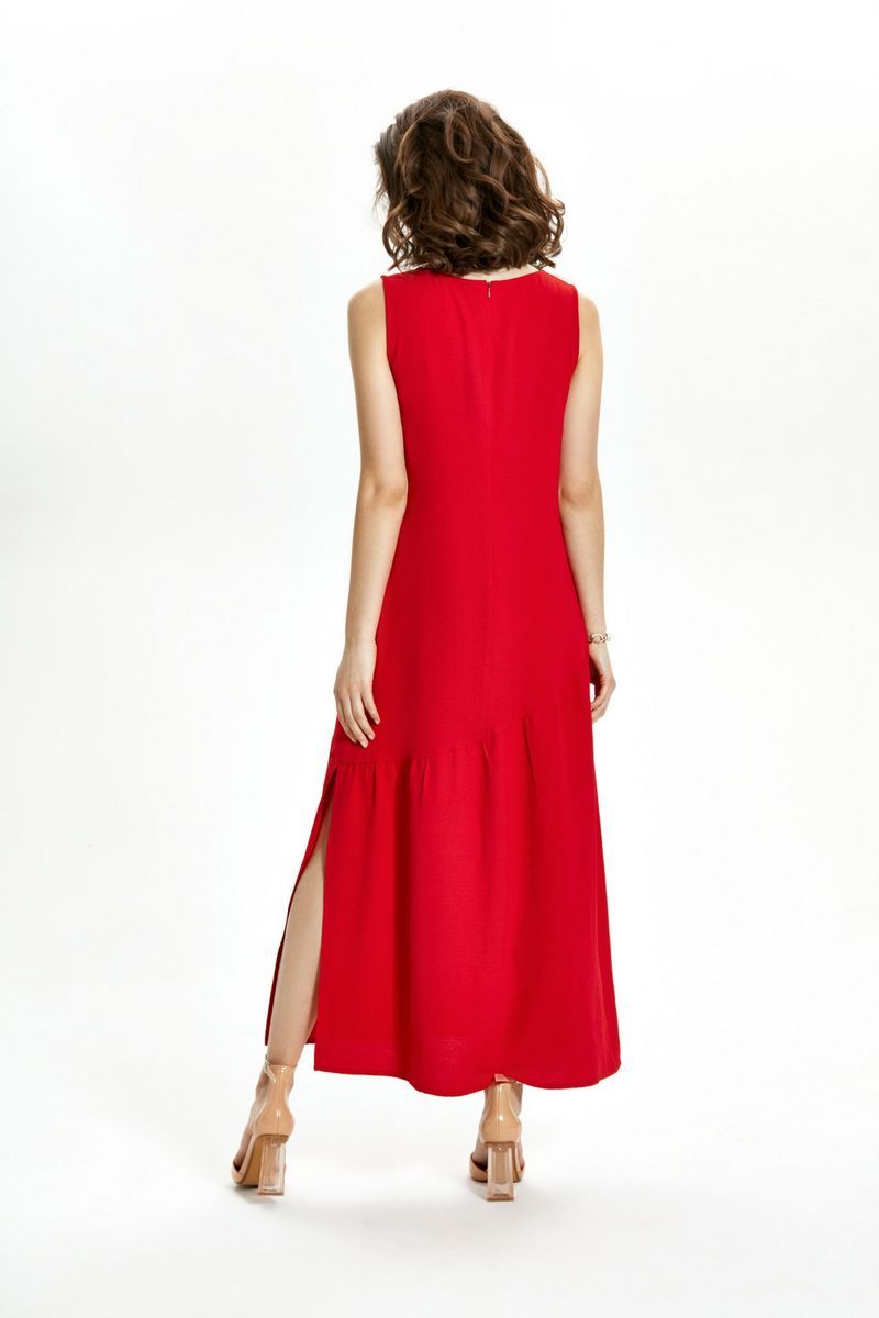 Платье TEZA 1361 красный