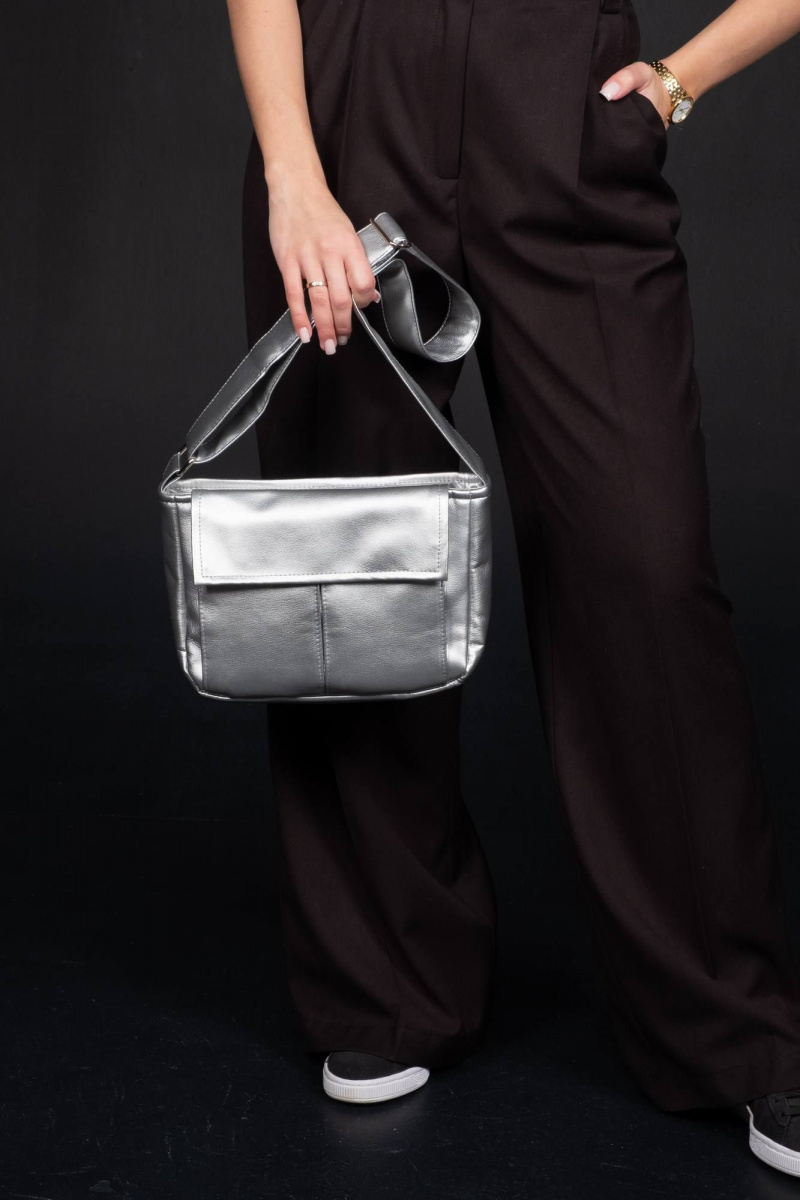 Женская сумка MT.Style POSSI silver