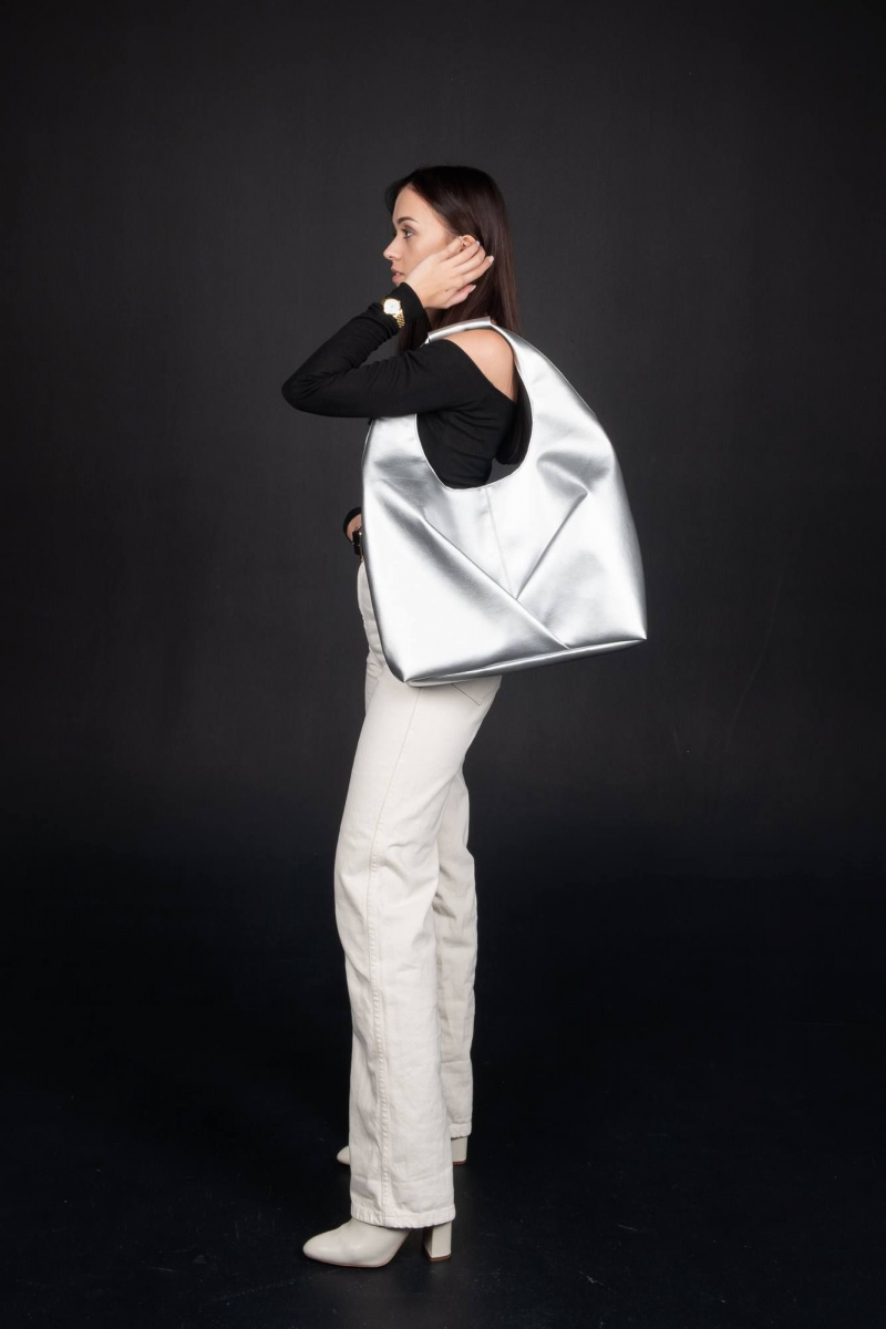 Женская сумка MT.Style Gabbi/\ silver