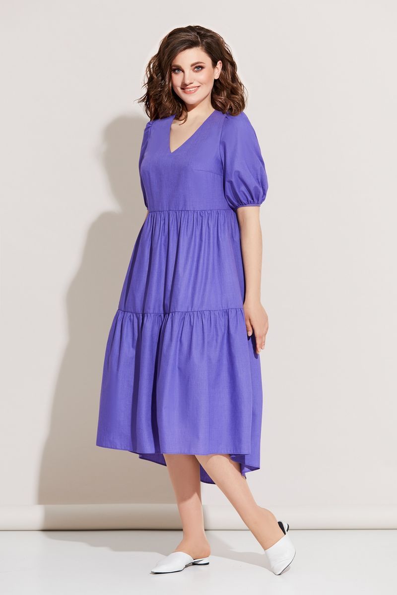 Платье Temper 338 фиолетовый