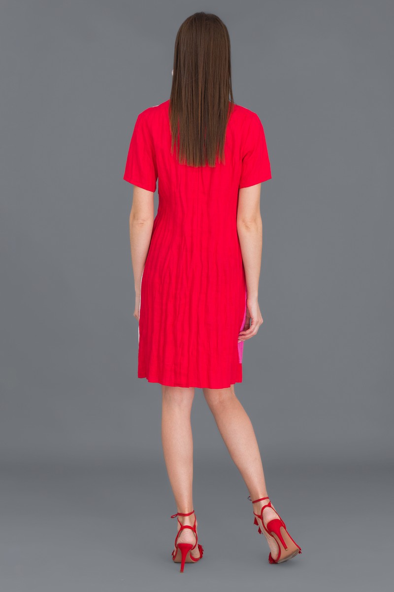 Платье Ружана 148-2 красный