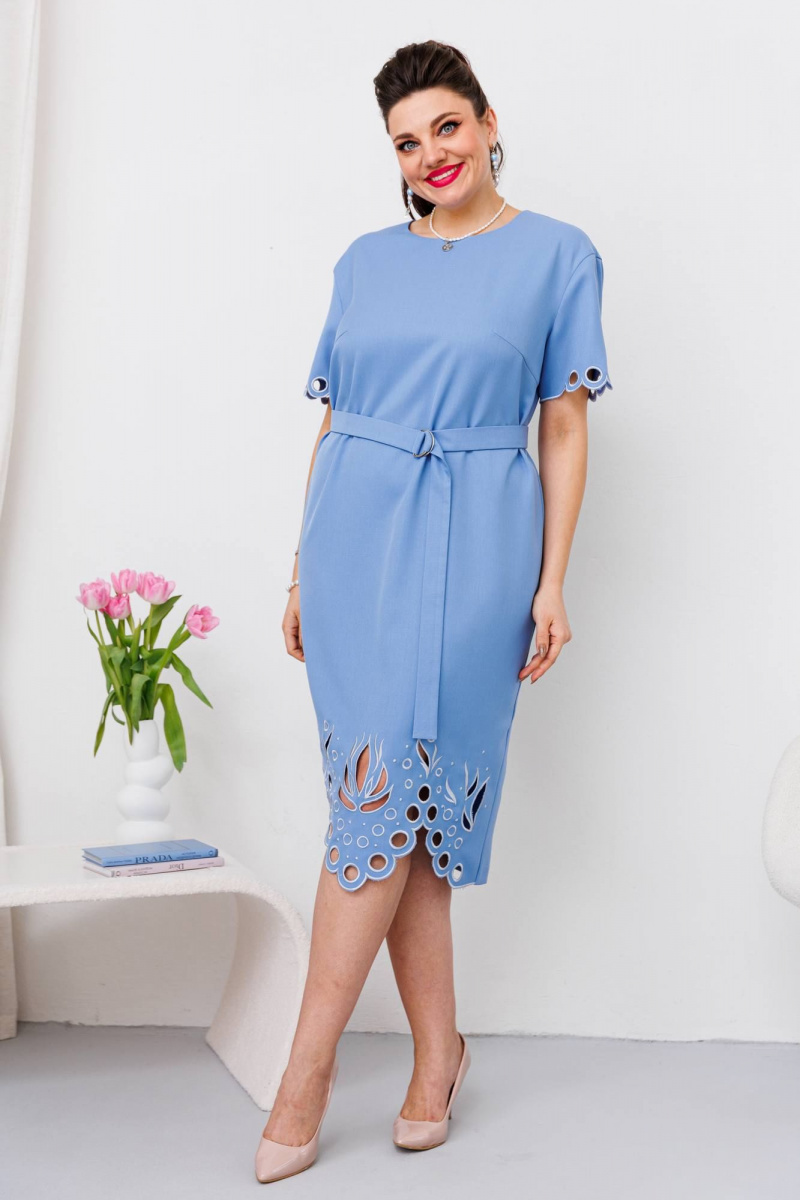 Платья Romanovich Style 1-2370 голубой