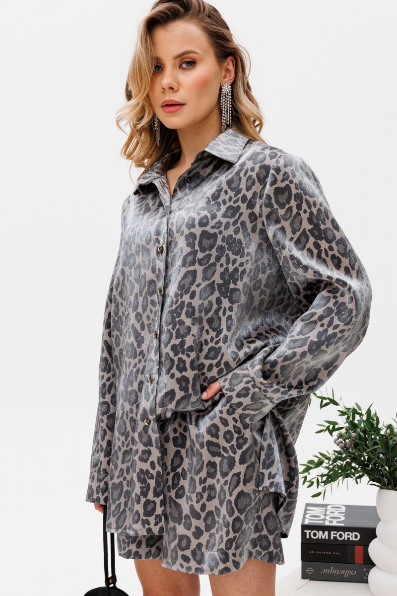 Женский комплект с шортами KOKOdea 2.11 леопард