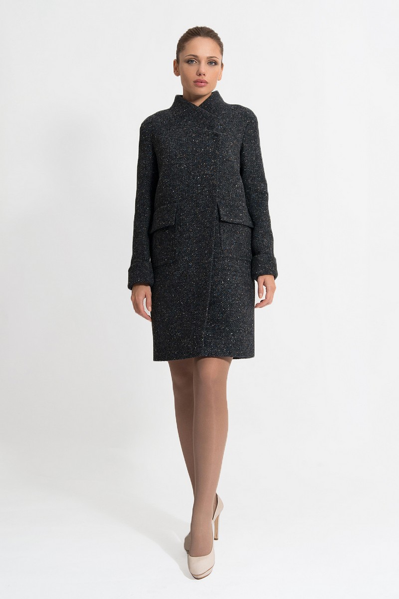 Женское пальто Gotti 160-5 темно-серый