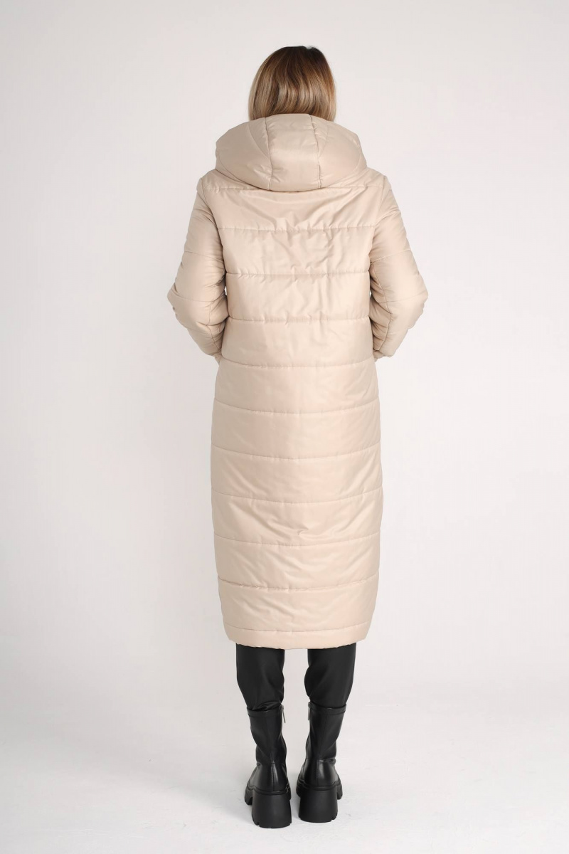 Женское пальто IUKONA 6030 бежевый