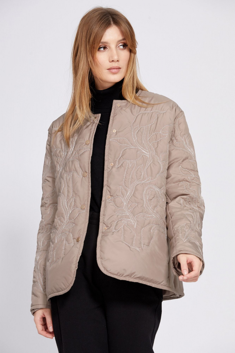 Женская куртка EOLA 2546 темно-бежевый