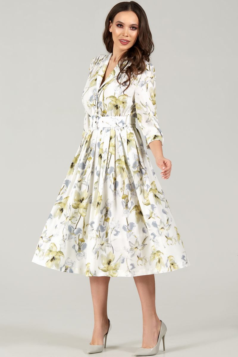 Платье Teffi Style L-1425 лайм