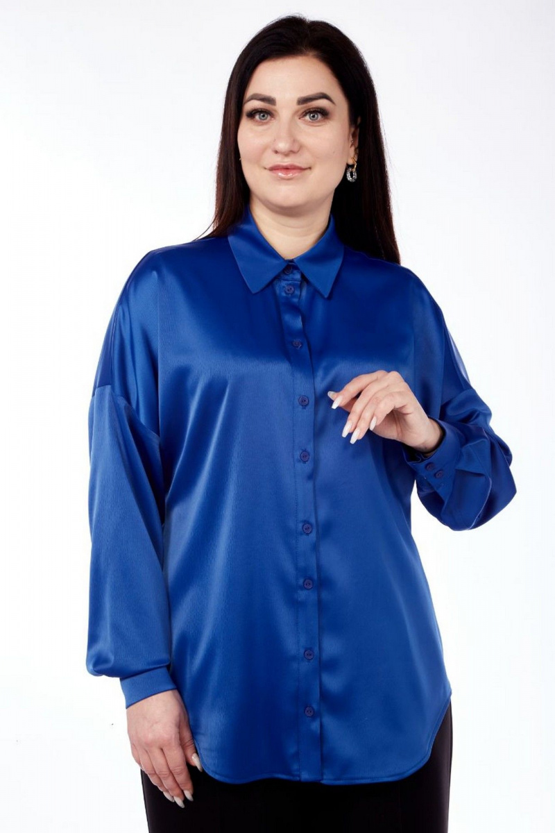 Блузы Nati Brend 0011 синий