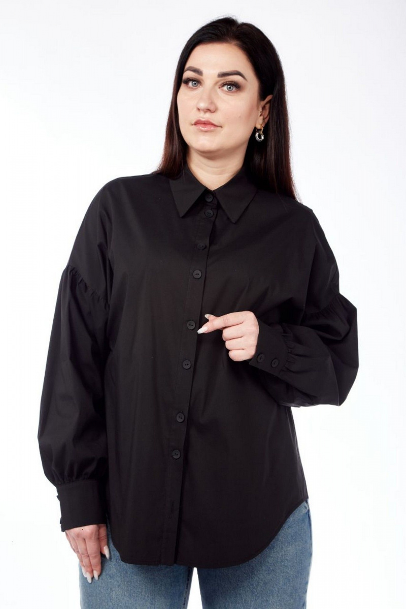 Блузы Nati Brend 0012 черный