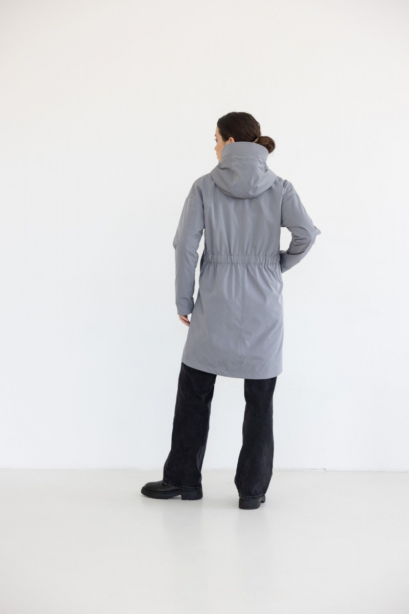 Женская куртка FEVRALI М03-2024 серый