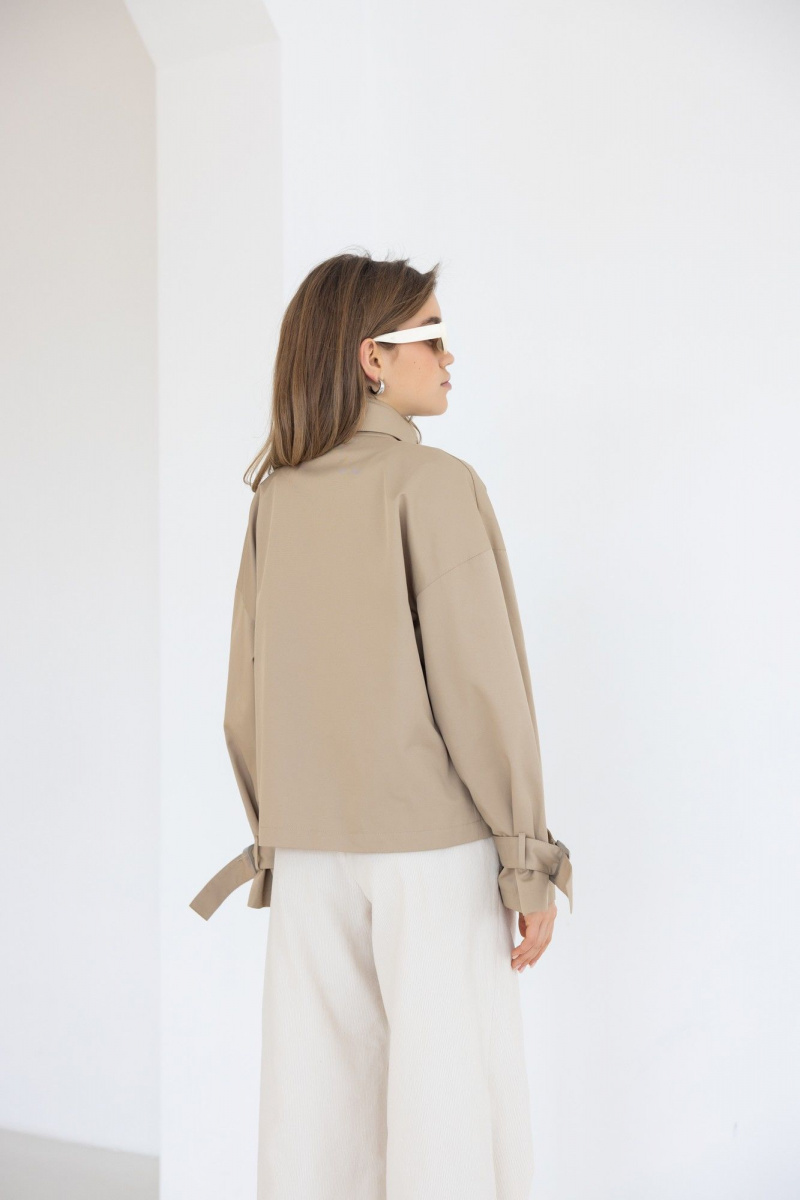 Женская куртка FEVRALI М04-2024 песочный
