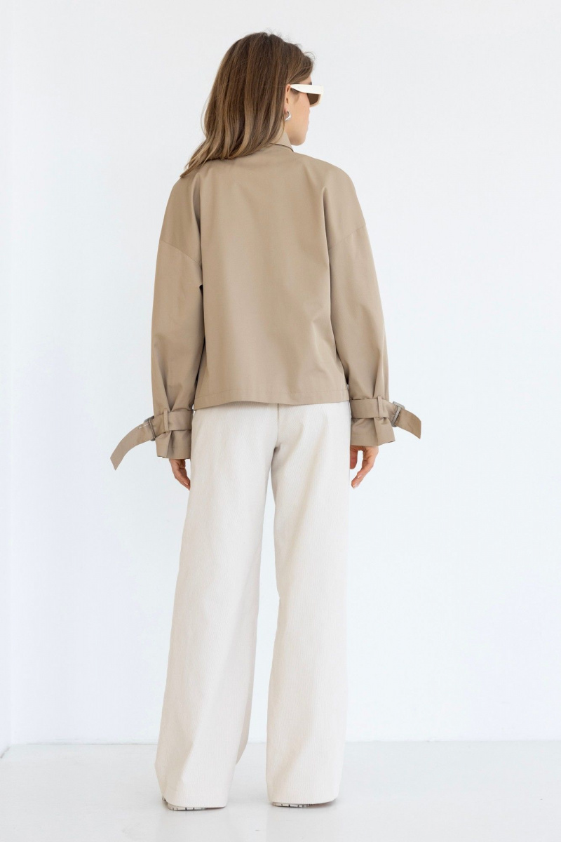 Женская куртка FEVRALI М04-2024 песочный
