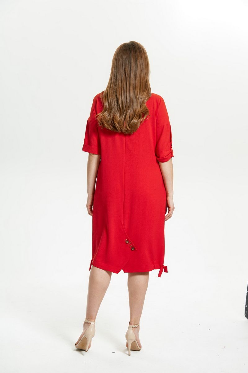 Платье Магия моды 1717 красный