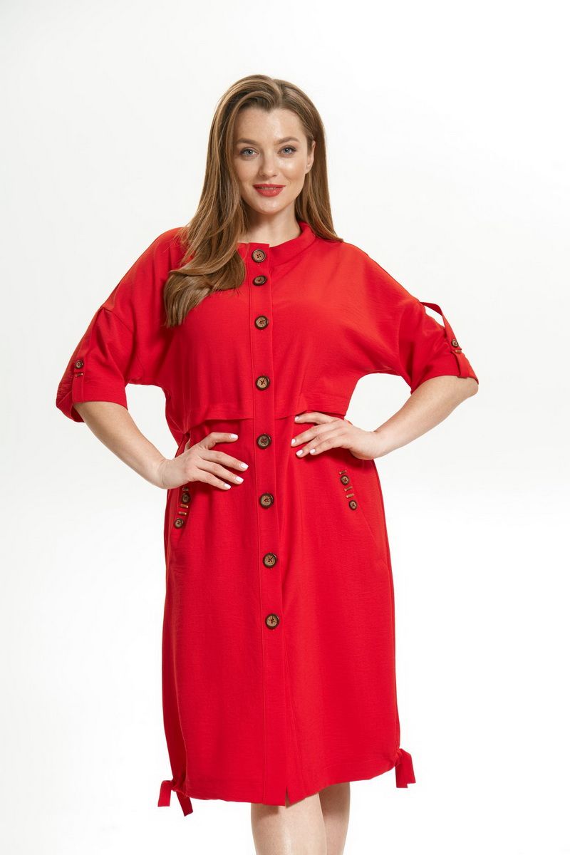 Платье Магия моды 1717 красный