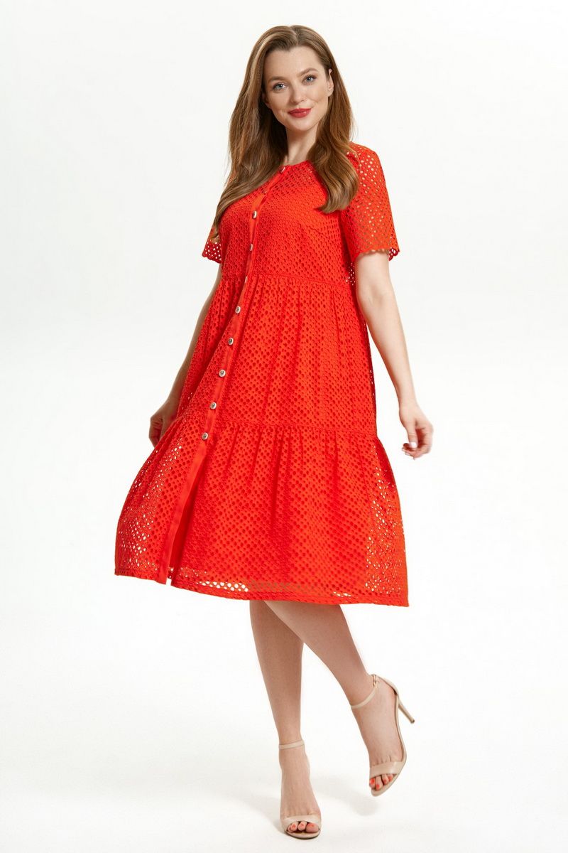 Платье Магия моды 1757 красный