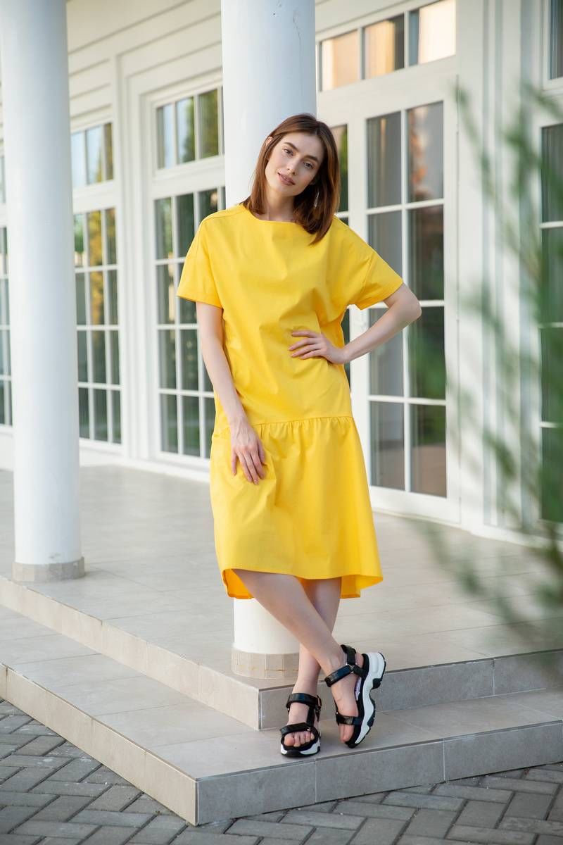 Платье Ivera 874 желтый
