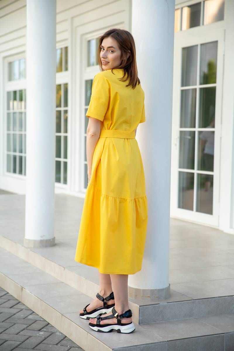 Платье Ivera 874 желтый
