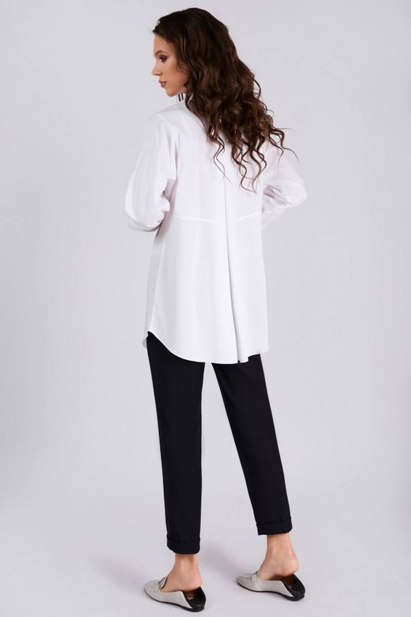 Рубашки Teffi Style L-1481 белый