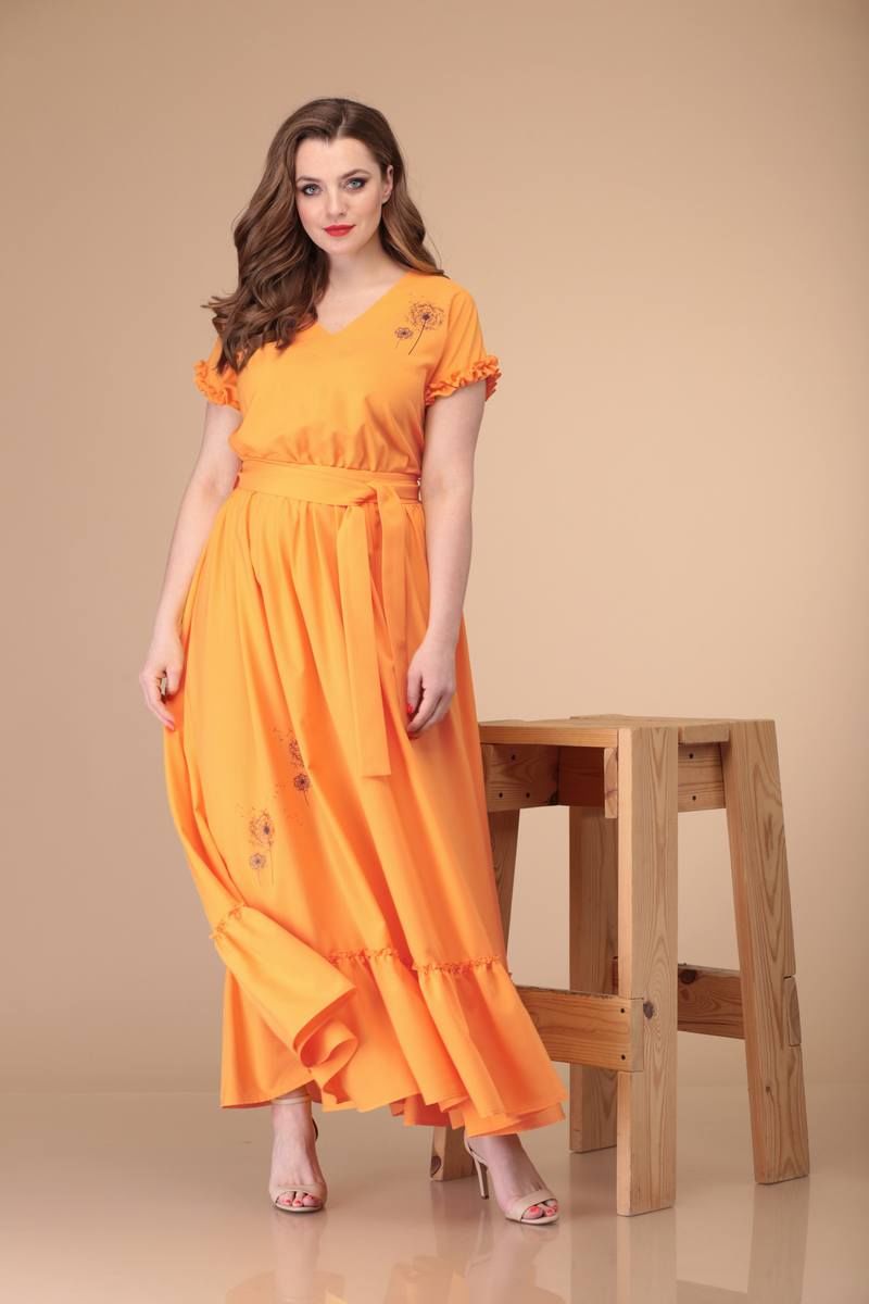 Платье Danaida 1881 оранжевый