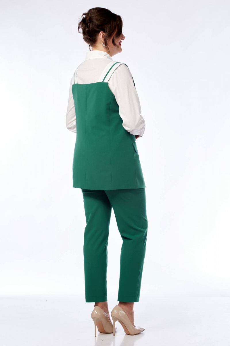 Брючный комплект SVT-fashion 591 зеленый