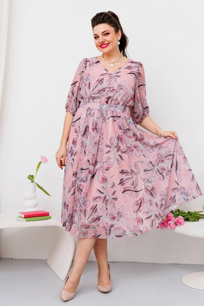 Платья Romanovich Style 1-2635 розовый