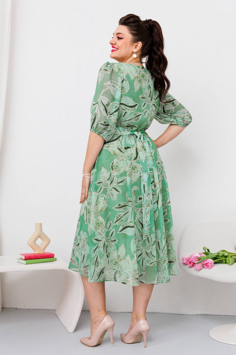 Платья Romanovich Style 1-2635 зеленый