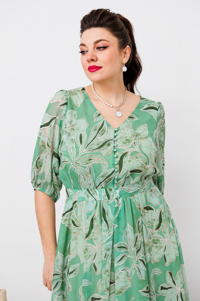 Платья Romanovich Style 1-2635 зеленый