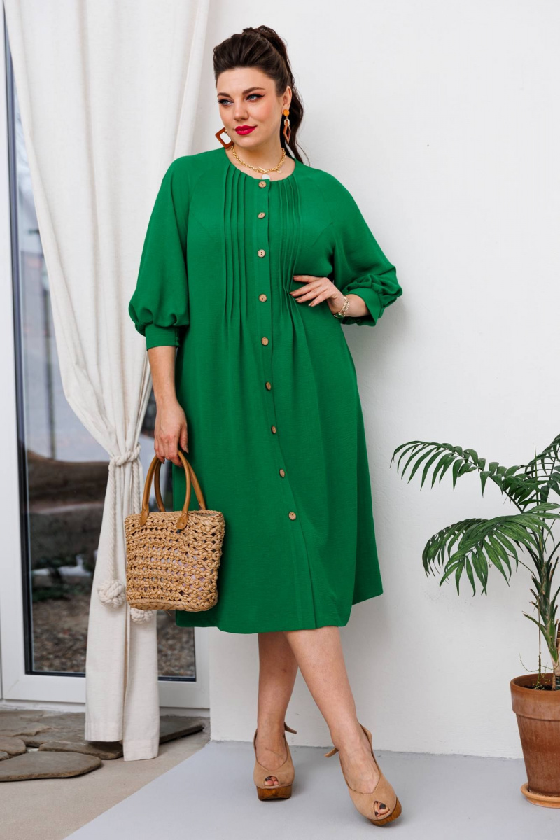 Платья Romanovich Style 1-2650 зеленый