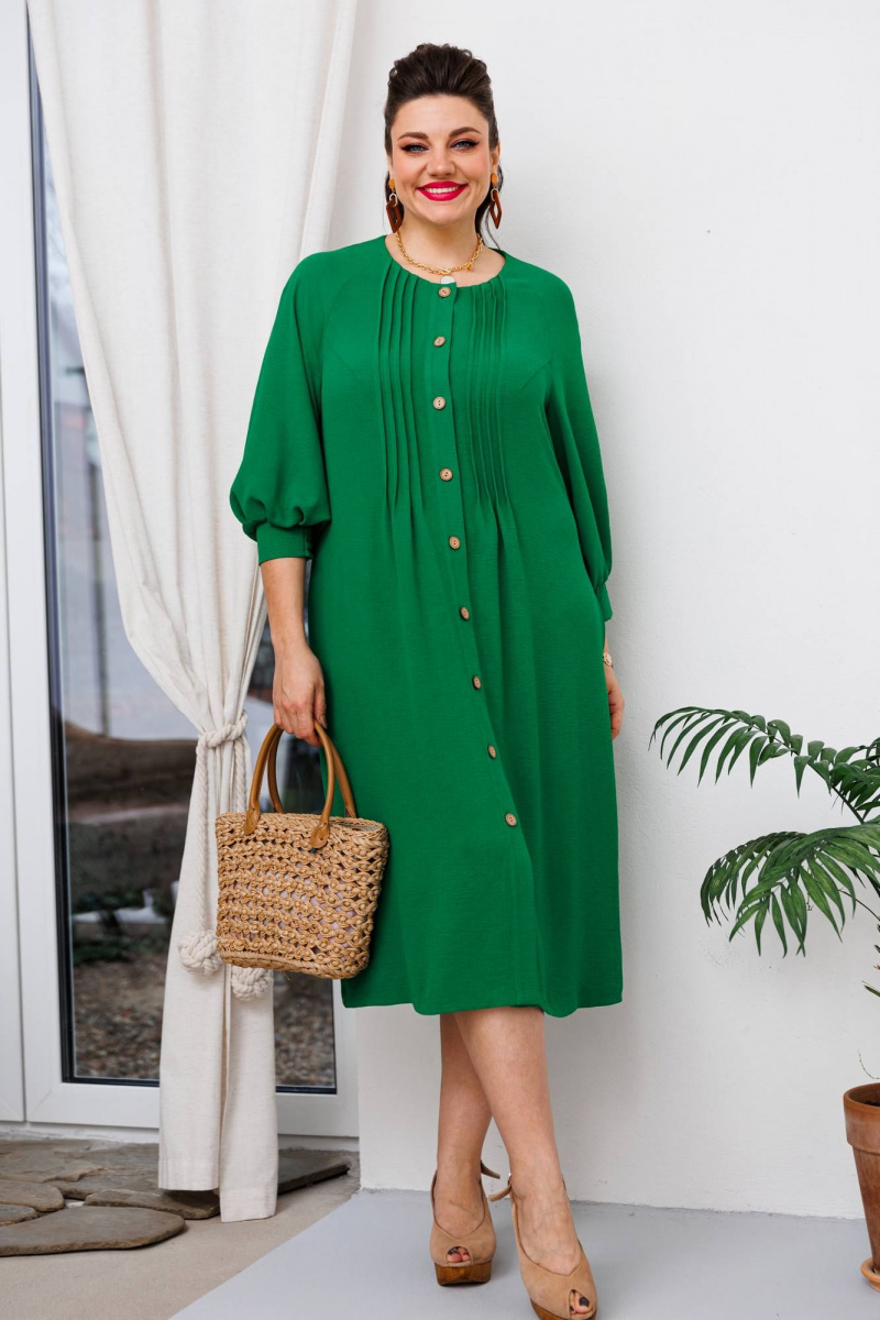 Платья Romanovich Style 1-2650 зеленый