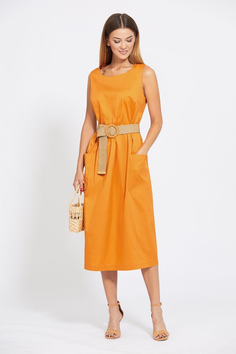 Платье EOLA 1861 оранжевый