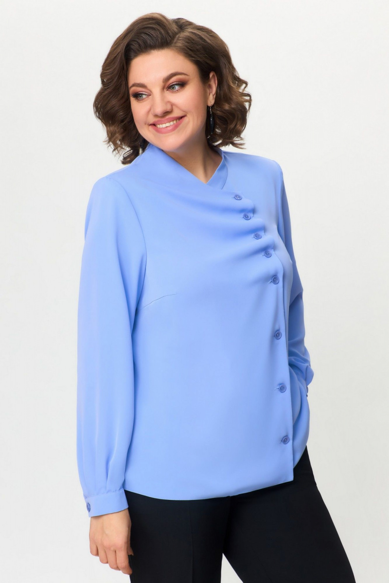 Блузы DaLi 5530.1 голубая